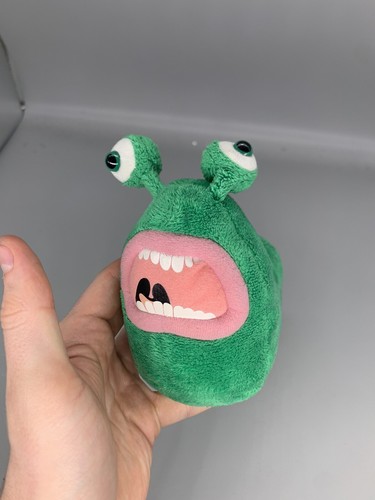 Peluche morbido lumaca verde - morbido,