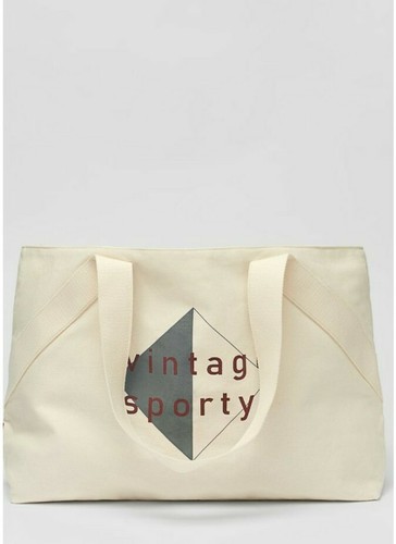 Zara retro sporty tote - sporty,