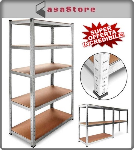 Scaffale ripiani metallo - ripiani,