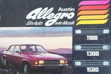 Austin Allegro 1975 Brochure