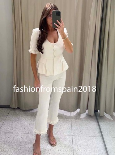 Zara new woman high - zara, high-waist