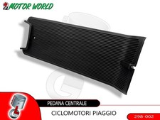 PEDANA POGGIAPIEDI CENTRALE NERO PER CIAO 50 1979-1987 CON FORI VITE PIAGGIO