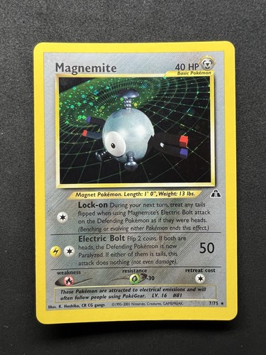Magnemite holo set neo - holo,