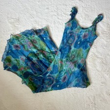 Abito sirena fata asimmetrico