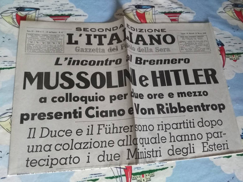 Giornale gazzetta popolo sera - giornale,