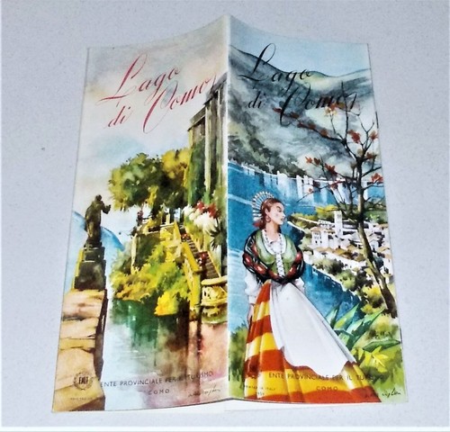 Brochure lago como - brochure, 1959