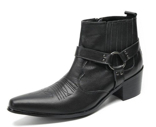 Stivaletti uomo moda punta