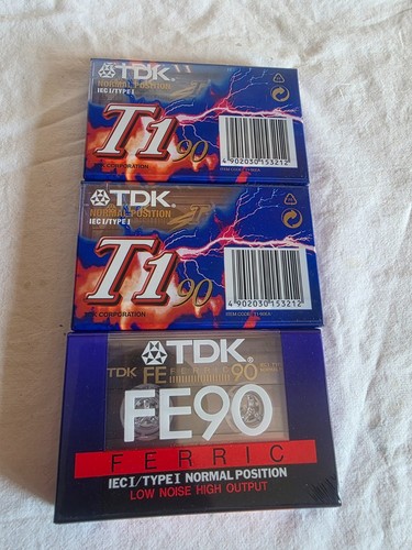 Lotto musicassette tdk 90 - 3,
