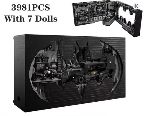 Batman batcave shadow box - batcave,