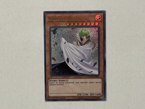 Vanity s ruler - yu-gi-oh!,