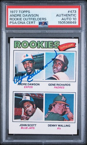 Andre dawson autografo - autografo, firmato
