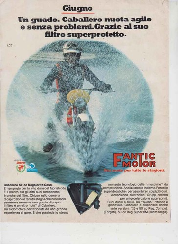 Advertising pubblicità fantic - advertising, pubblicità-fantic