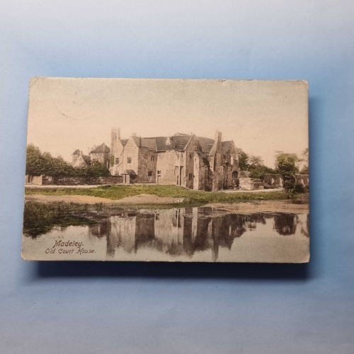Madeley telford postcard - madeley,