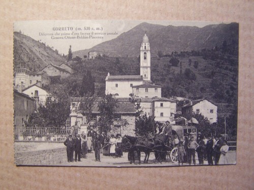 Gorreto diligenza postale - ,