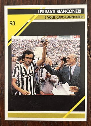 Card michel platini edizioni - michel,