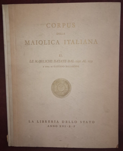 Corpus maiolica italiana - italiana,