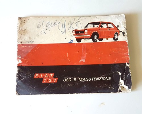 Libretto manuale uso - uso, e