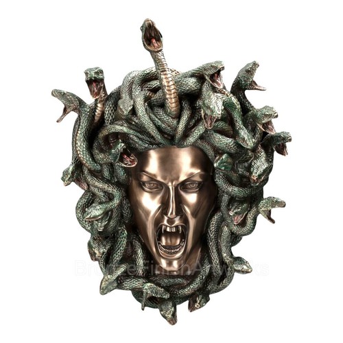 Statua medusa testa - statua, di
