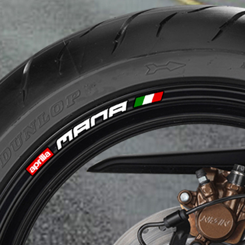 Adesivi cerchi ruota aprilia - adesivi,