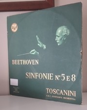 Disco Vinile LP 33 giri BEETHOVEN SINFONIE N.ri 5 e 8