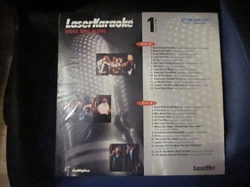Pioneer karaoke laser disc - laser,