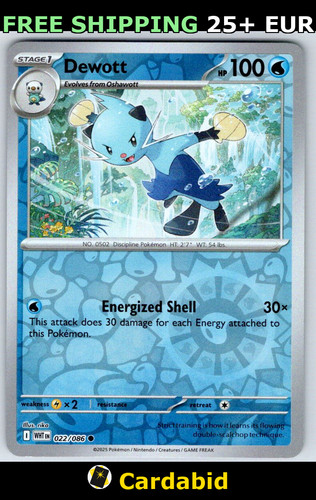 Dewott wht 022 - #022/086, sv