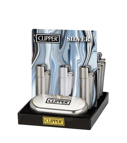 Clipper metallo con scatola - con,