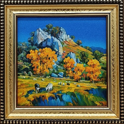 Dipinto olio estivo