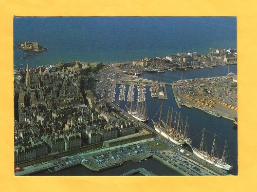 Cartolina saint malo porto per - saint,