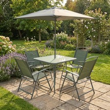 Set tavolo verde con