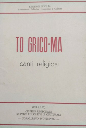 Grico ma canti religiosi - to,