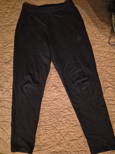 Golden goose joggers uomo nero - golden,