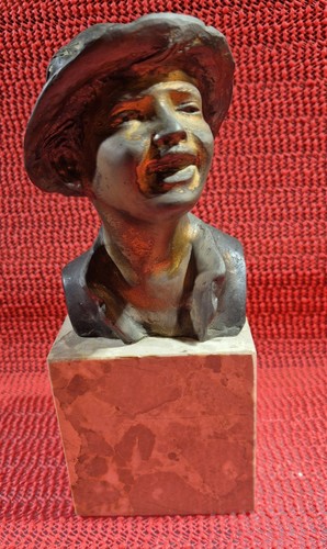 Scultura bronzo scugnizzo - scultura, de