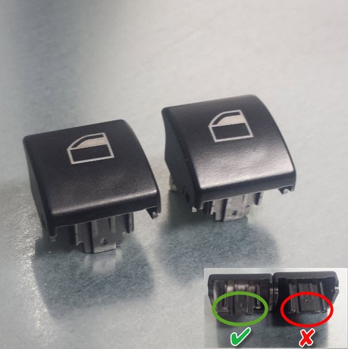 Interruttore alzacristalli - 2x,