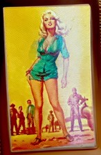 1950s MOVIE VARI-VUE MOVIMENTO LENTICOLARE SFARFALLIO ATTACCO DELLA DONNA 50 PIEDI NOS