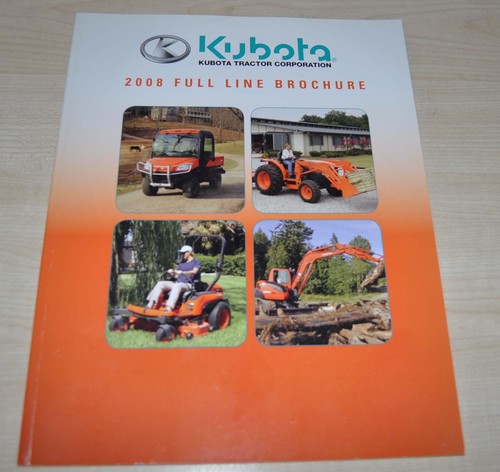 Brochure giapponese trattore