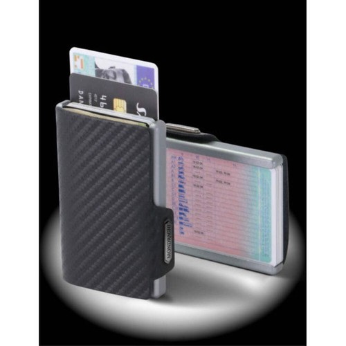 Porta tessere mondraghi carbon - tessere,