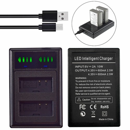 Caricabatteria led per olympus - led,