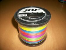 Trecciato pesca 8 fili JOF X8  Super PE 80 lb 36 kg  0.40 mm multicolor 1000 mt
