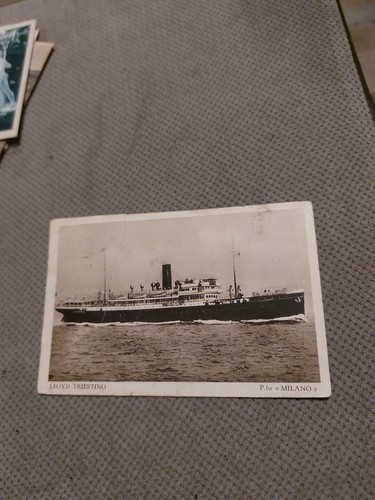 Cartolina lloyd triestino - cartolina,