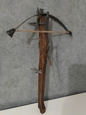 Antica Balestra In Legno Vintage 40 cm