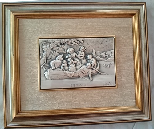 Quadro bassorilievo lastra - bassorilievo,
