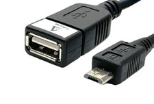 OTG Adattatore Micro USB Cavo Dati Compatibile per Huawei U8650 Sonic U8860