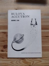 Bulova accutron serie 218 - bulova,