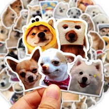 10 Stickers drôles chiens