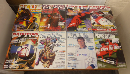 Playstation plus magazine 8 - plus, x