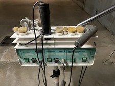 Macchinario pulizia viso professionale, caldaia pyrex, alta frequenza, peeling