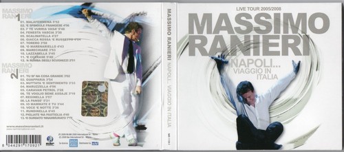 Massimo ranieri signed album - signed,