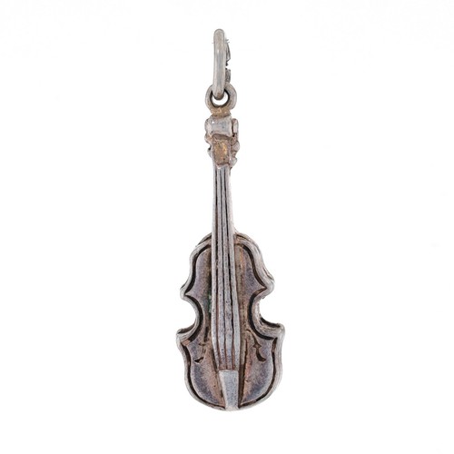 Argento vintage violino - vintage,