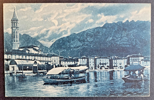 Cartolina lecco porto - cartolina,